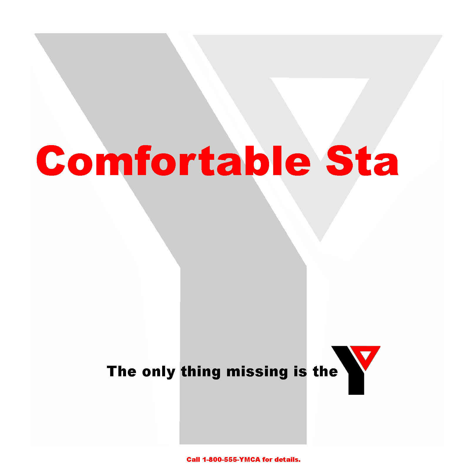 YMCA Print Ad